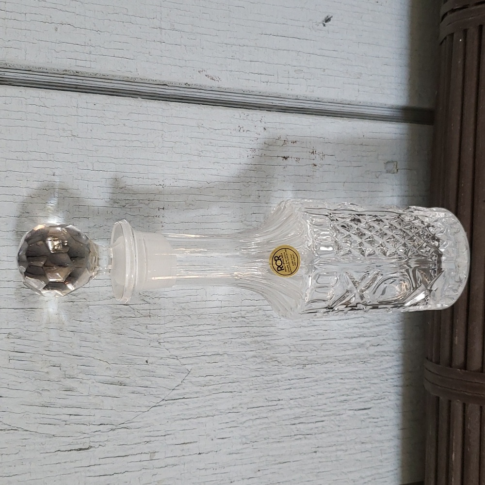 RCR Glass Bottle RCR Decanter Bottle with Lid